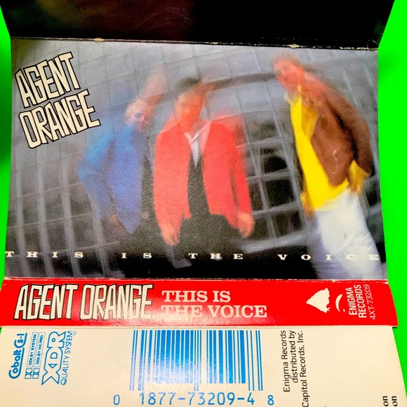 AGENT ORANGE THIS IS THE VOICE cassette - Picture 4 of 14